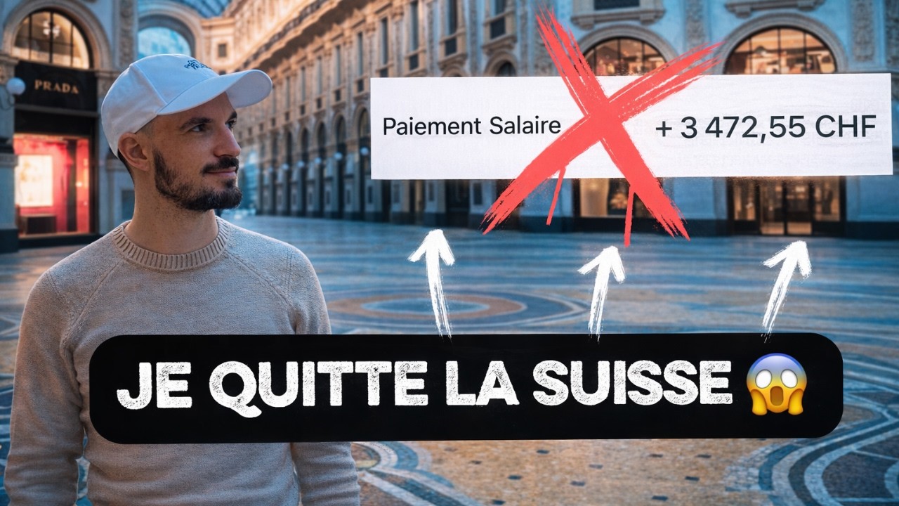 J'ARRÊTE la Suisse ! (Du rêve à la réalité..)