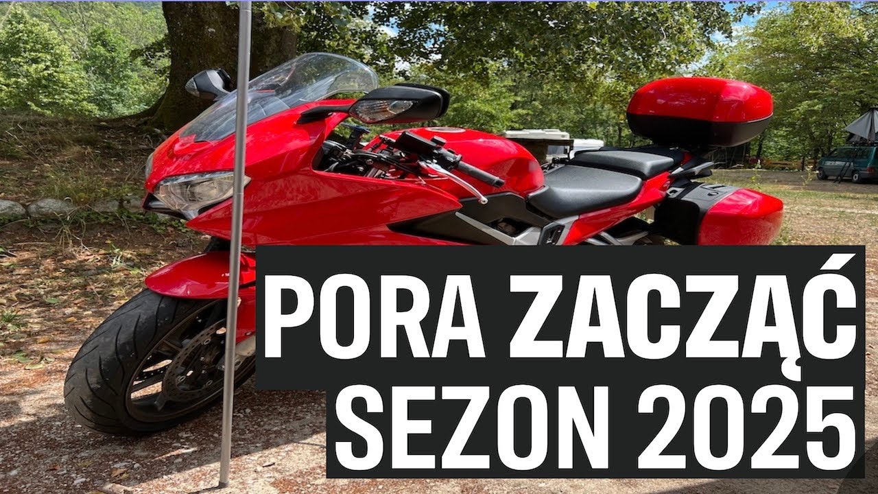 Honda VFR800 przygotowanie po zimie do nowego sezonu