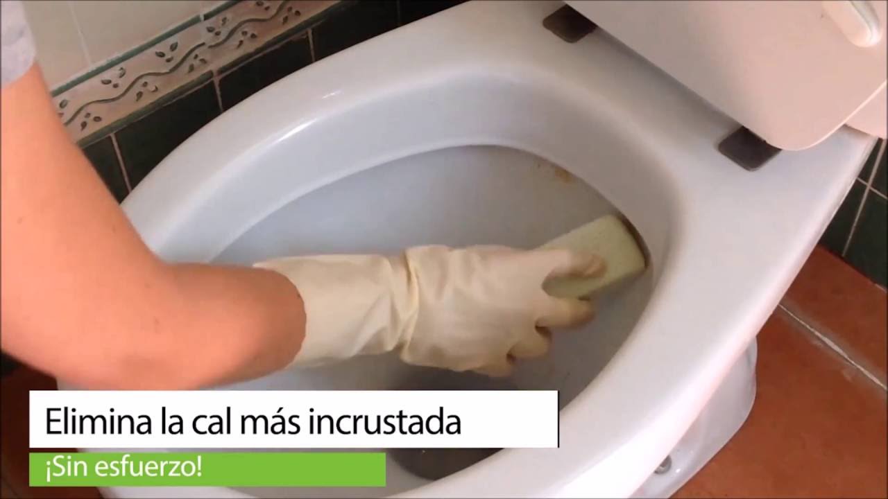 C&oacute;mo quitar la cal incrustada del inodoro/wc