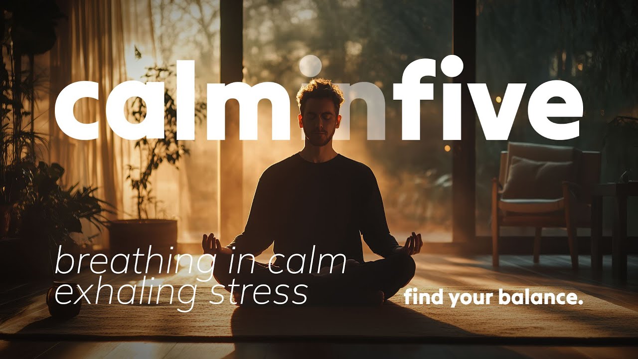 5-Minute Meditation to Release Stress | Breathing in Calm, Exhaling Stress