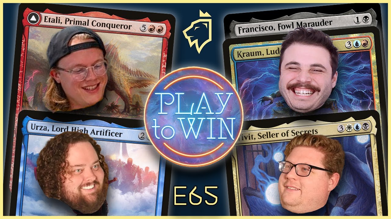 @Play to Win  | Etali vs Kraum & Francisco vs Tivit vs Urza | K&F 65 cEDH Gameplay