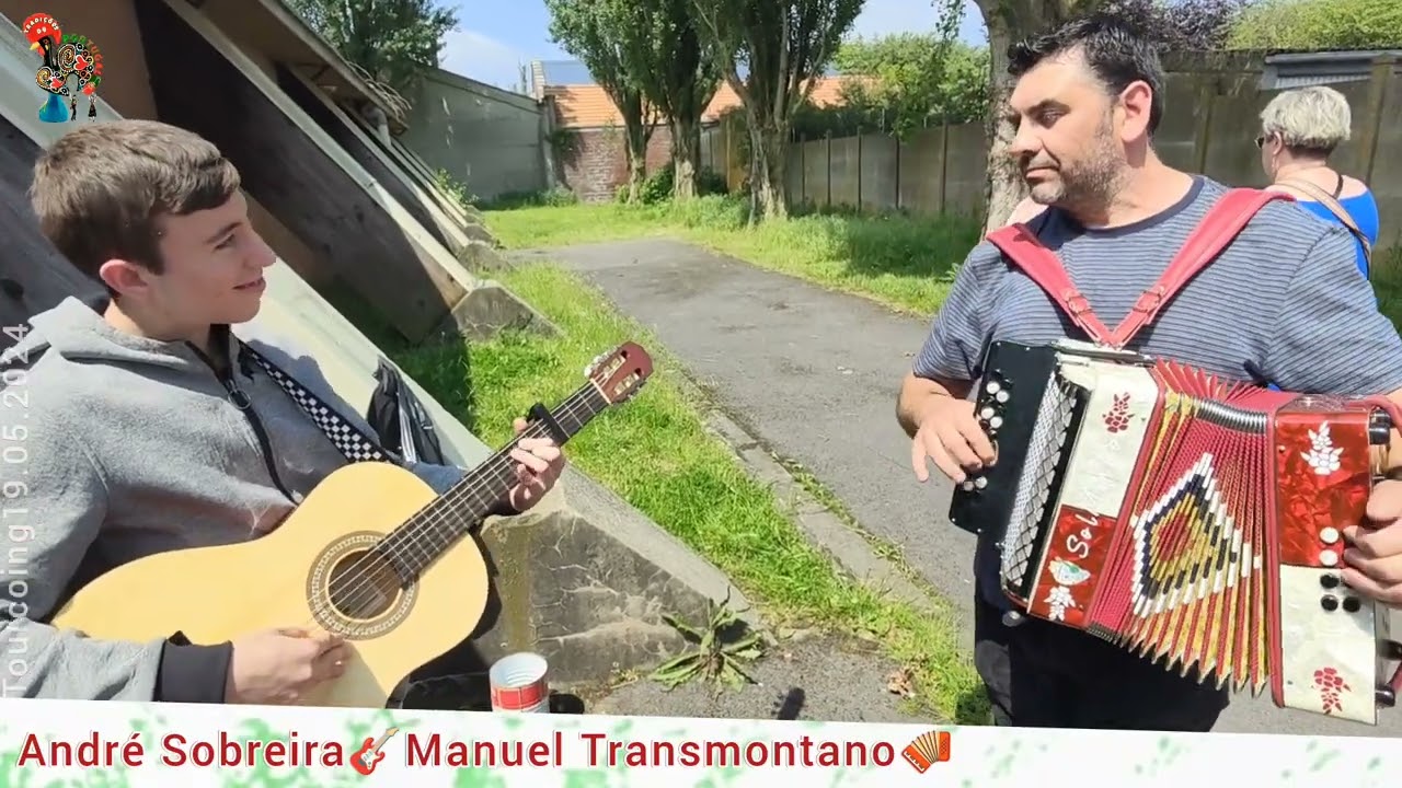 Amigos de Ch&acirc;tenay-Malabry Em Tourcoing 🎸 Andr&eacute; Sobreira e Manuel Transmontano 🪗 Concertina e Viola