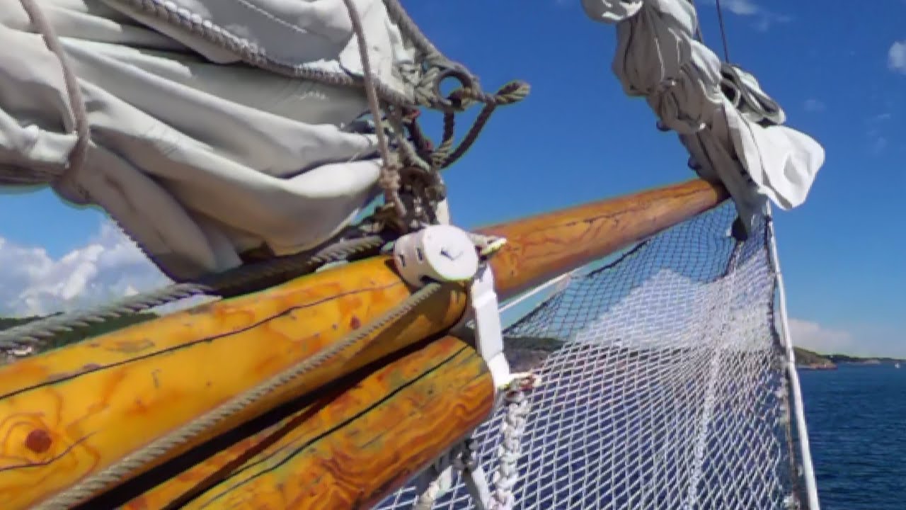 360 8k  Schooner Solrik Grimstad to Arendal Norway #schooner #sailingship #norway