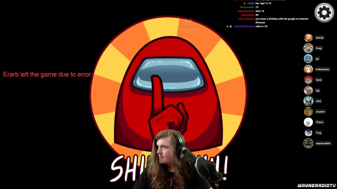 Wayneradiotv - Among Us Birthday Stream