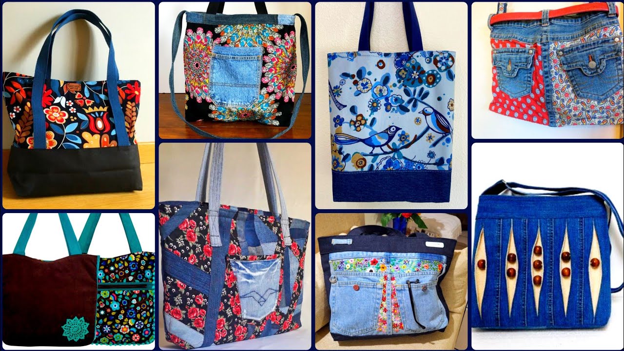 #TRENDING #CASUALBAG #SHOULDER DENIM HANDMADE RECYCLED FABULOUS IDEAS