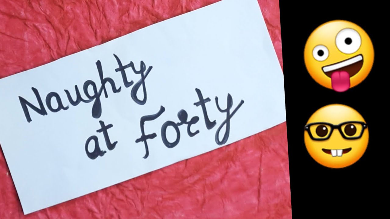 Naughty at Forty 🤪 | kitty games for ladies funny | kitty party game | kitty party games for ladies