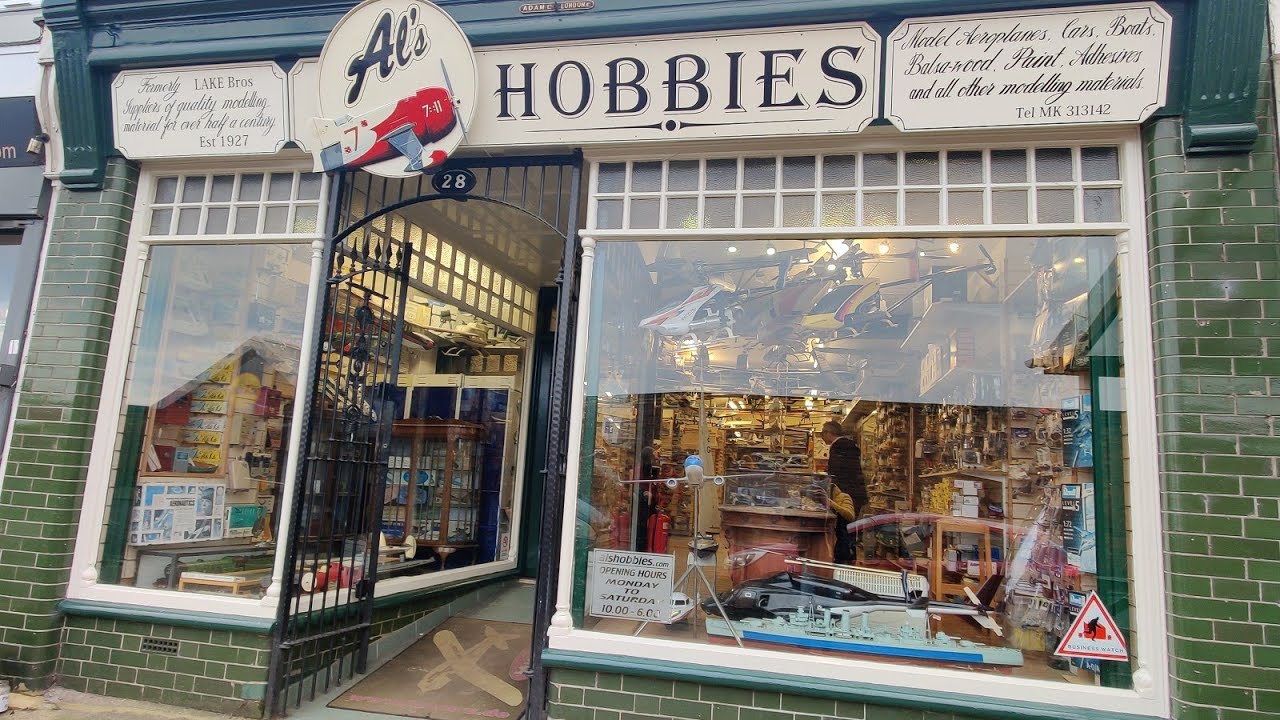 A visit to Al's modelshop - London
