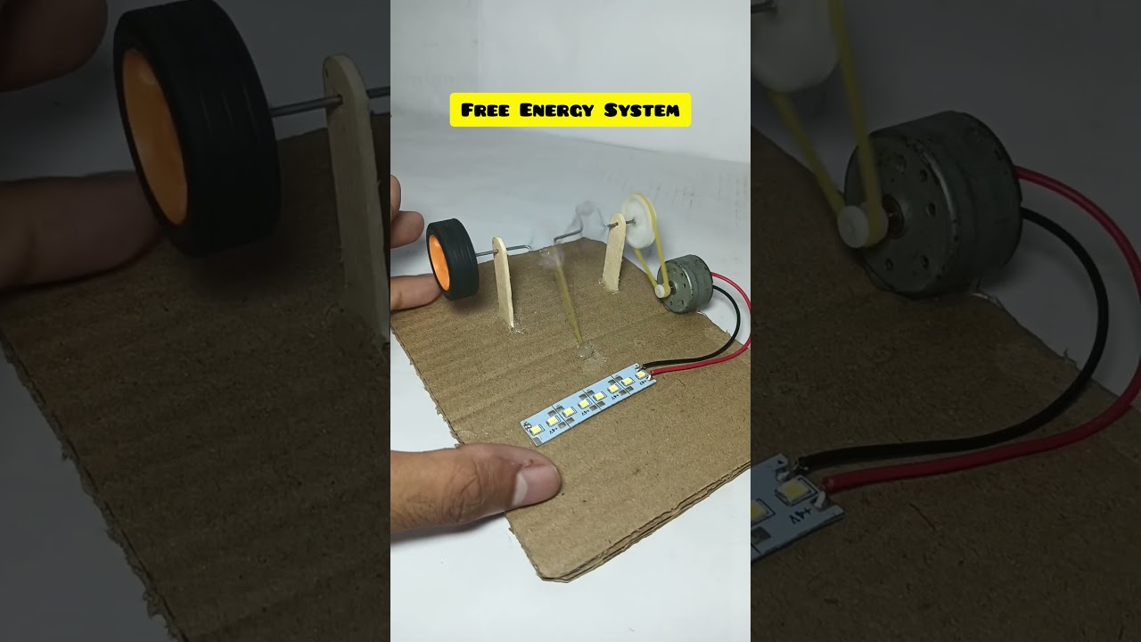 Free energy generator system #electric #machine #project #motor
