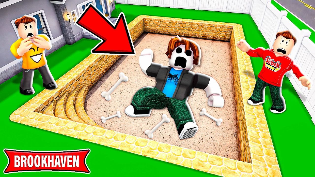 Znaleźliśmy TO ZAKOPANE w NASZYM PODW&Oacute;RKU... na BROOKHAVEN w Roblox!