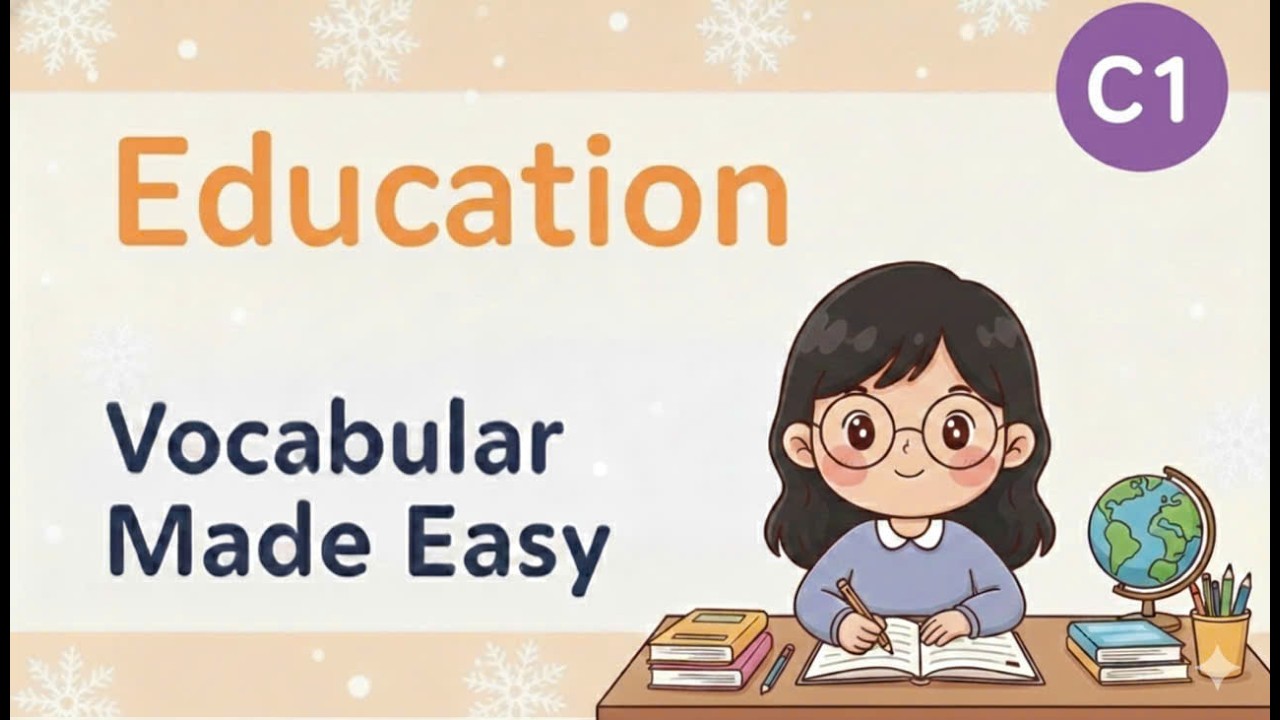 EDUCATION – 10 Simple English Words LEVEL C1