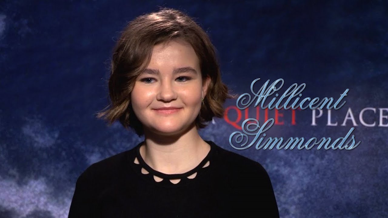 Автограф и письмо Милли Симмондс (Millicent Simmonds)