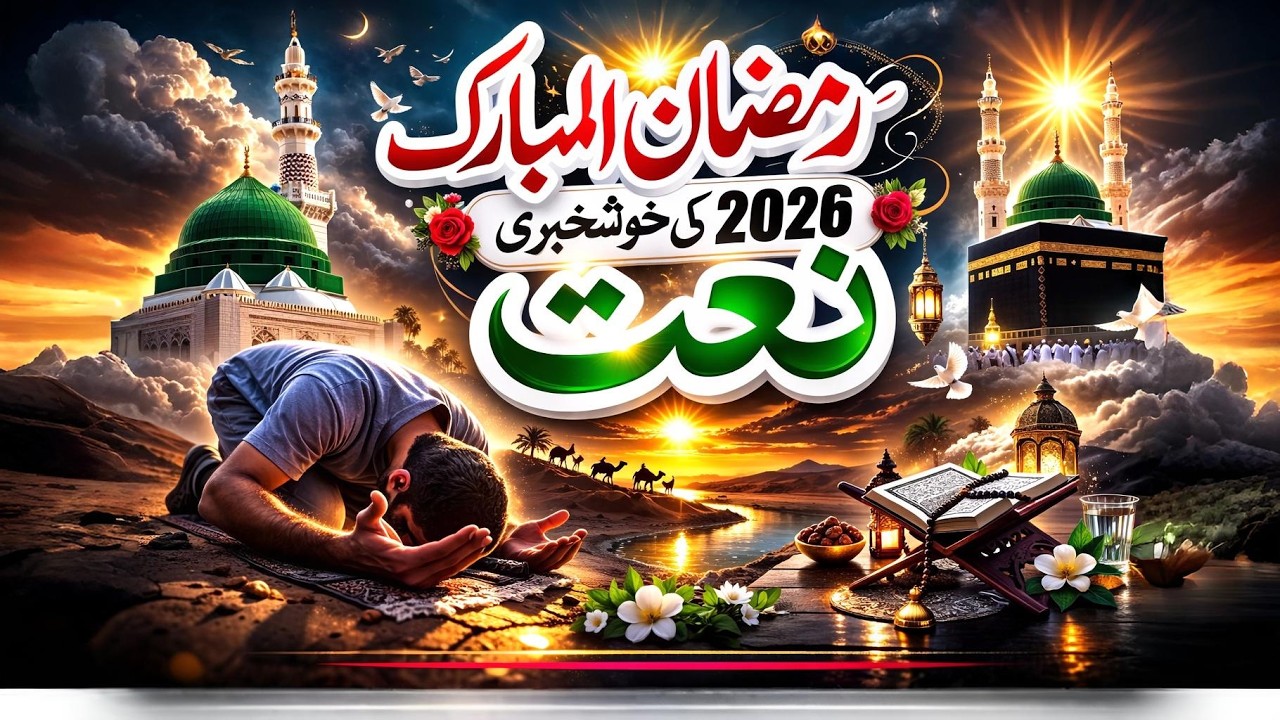 Heart Touching Emotional Ramzaan Naat 2026 |Crying Voice Ohdi Rehmat Da Darwaza|ramzan new naat 2026