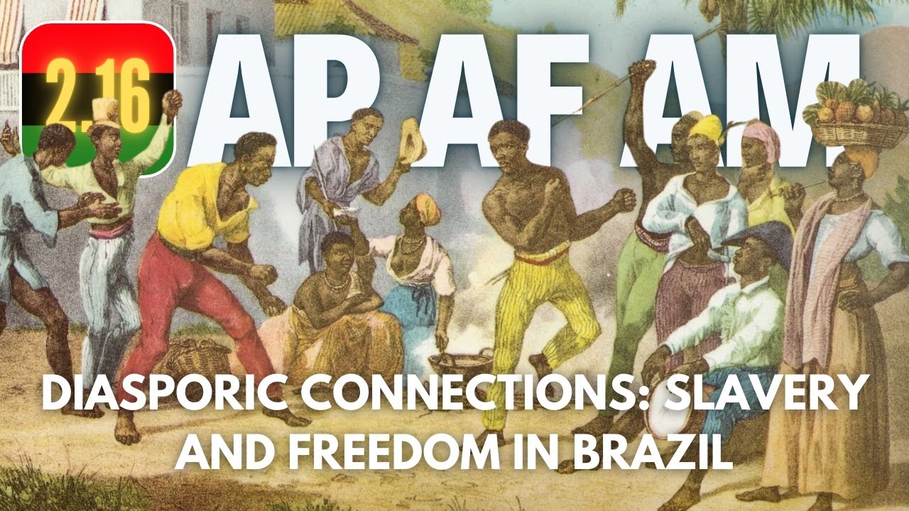 AP AF AM #27 - 2.16: Диаспорные связи: рабство и свобода в Бразилии