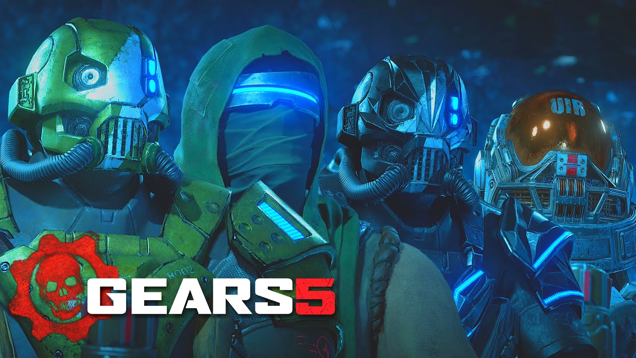 ALL HIVEBUSTER INTRO & OUTRO | ALL UIR SKINS | 1440p 60fps | Gears Of War 5 (XBOX SERIES X)