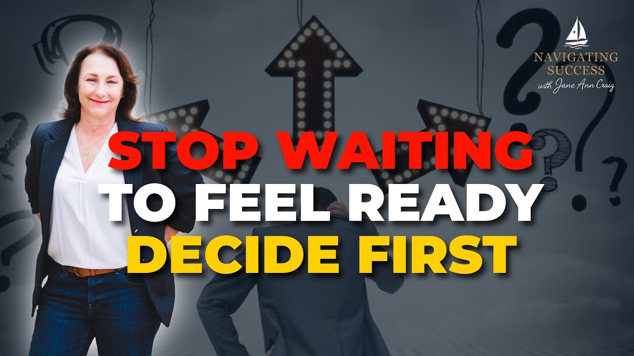 If You’re Waiting to Feel Ready, You’re Falling Behind (Do This Instead)