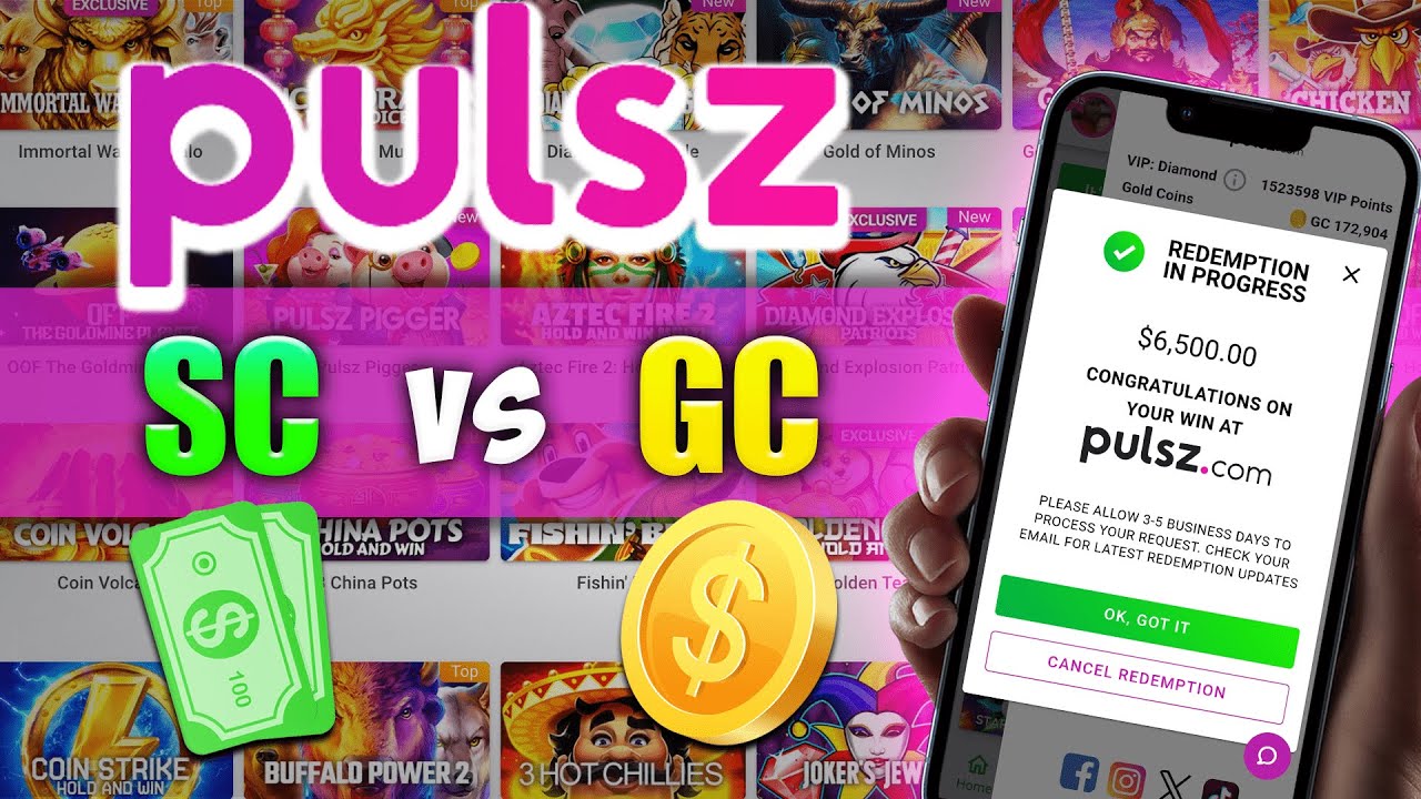 How to Redeem Money on Pulsz Casino? (Gold Coins, Sweep Coins, Wagering Requirements, Cash Out)