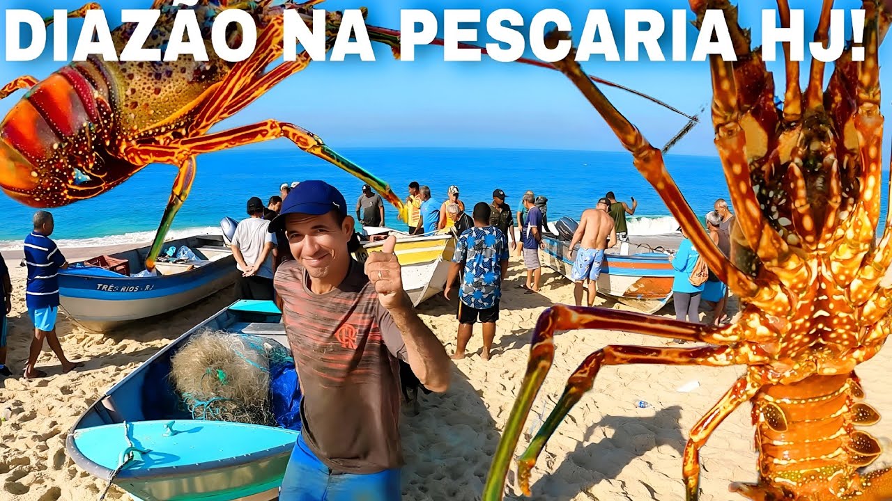 Itaipuaçu Maricá: barco lotado de peixe e mar tá um caribe
