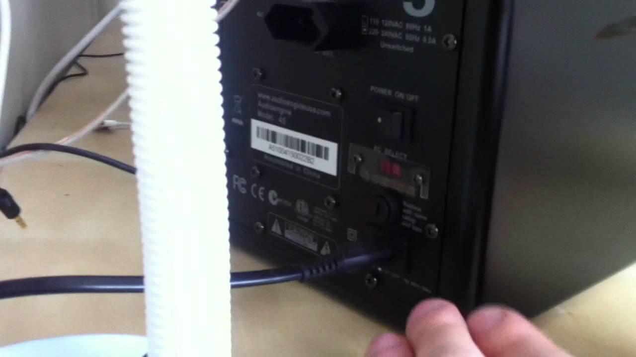 Audioengine A5 problem