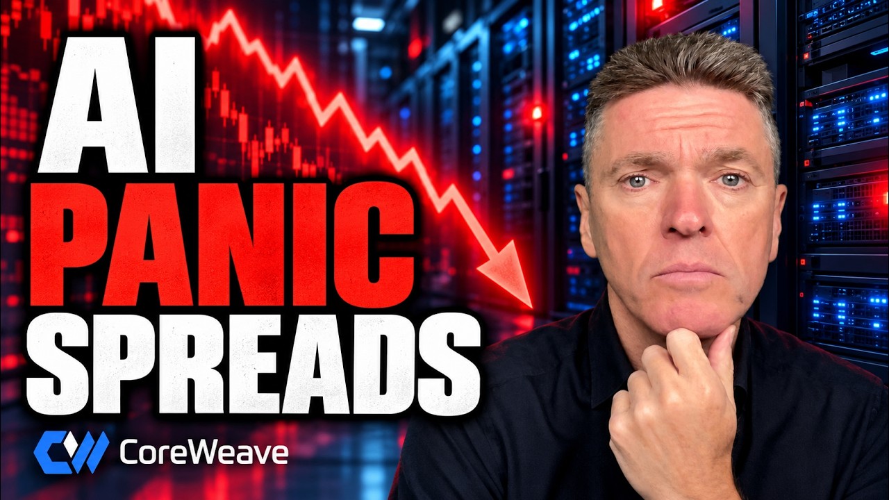 CoreWeave Plunges & AI Panic Spreads as Credit Fears Grow