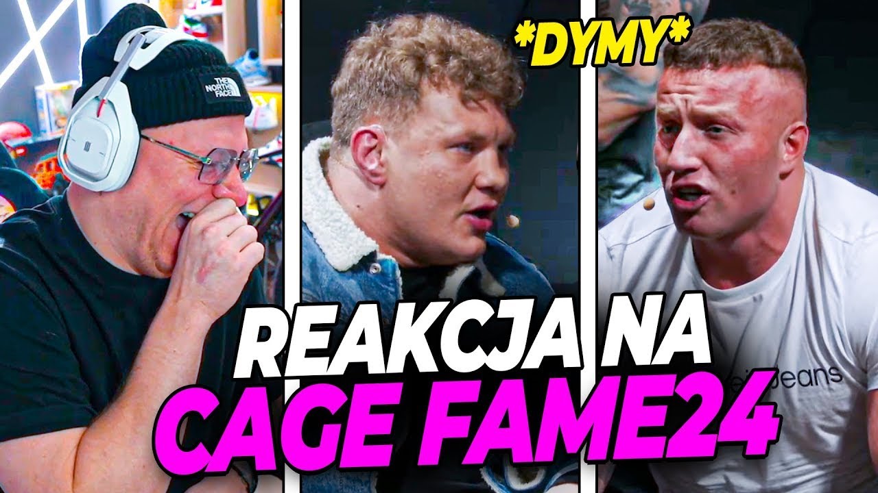 DZINOLD OGLĄDA FAME24 CAGE (Labryga,Szachta,Zalecki,Oskar)