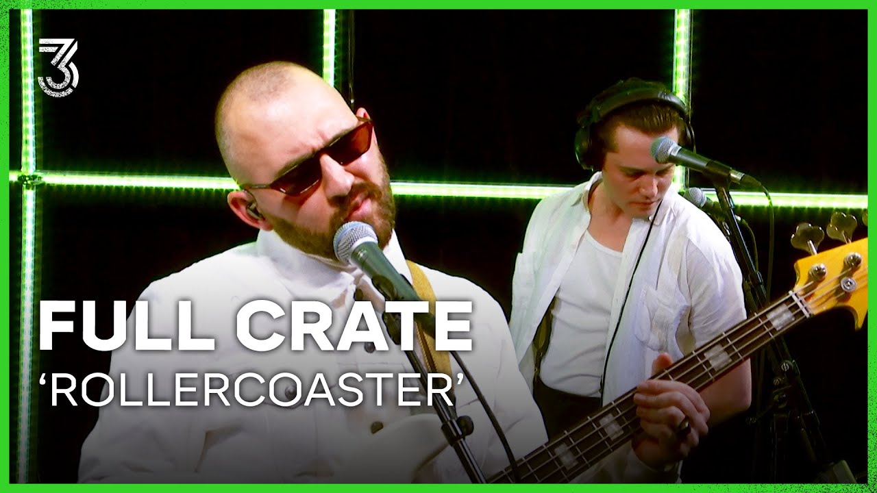 Full Crate ft. Gangs of Kin & Elique Curiel met 'Rollercoaster' | 3FM Live Box | NPO 3FM