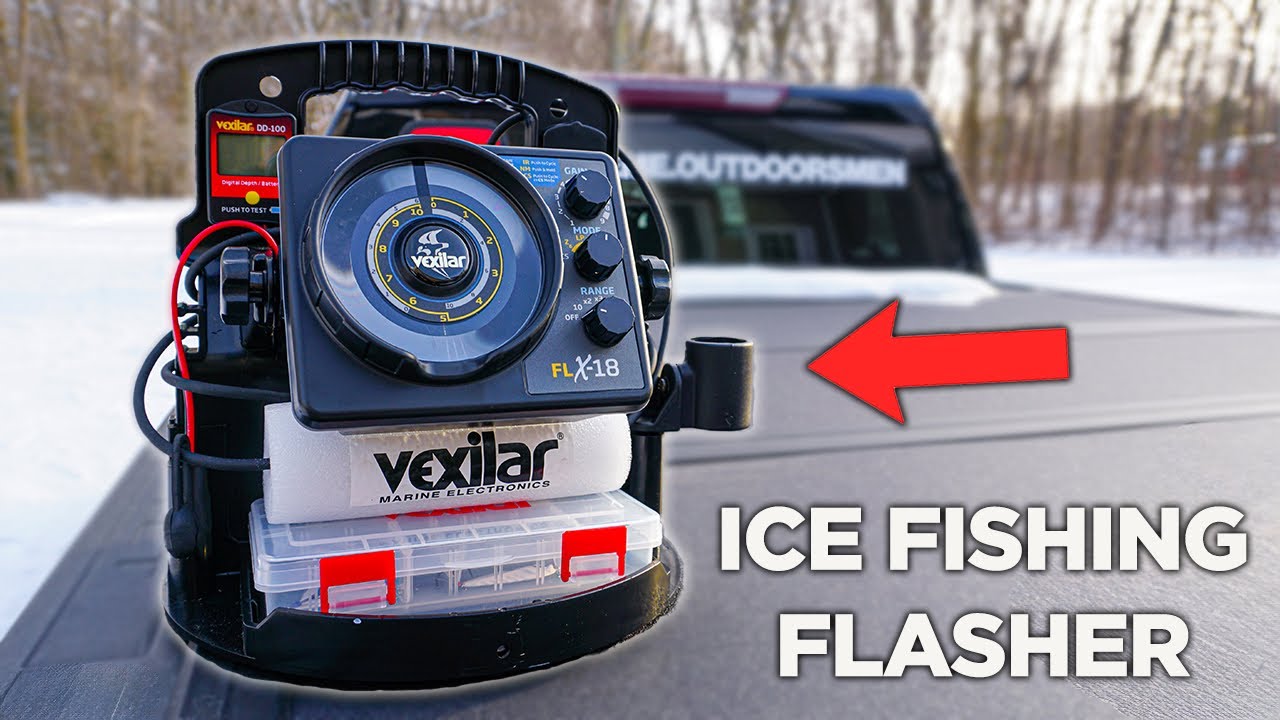 Новая катушка Vexilar FLX-18 для подледной рыбалки! (Полный обзор)