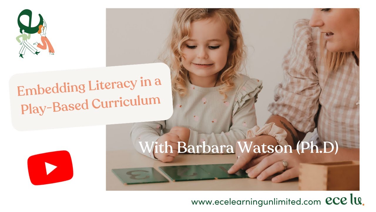 Embedding Literacy in a play-based curriculum