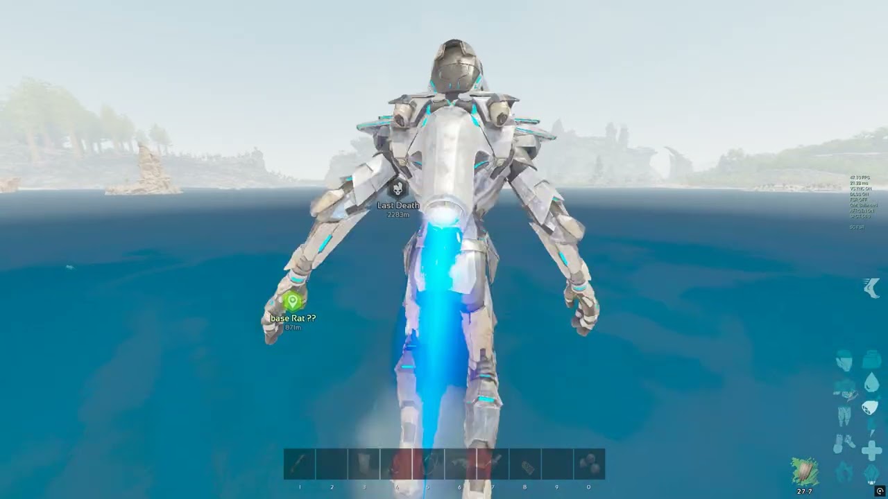 ARK  Survival Ascended Center Rathole Build