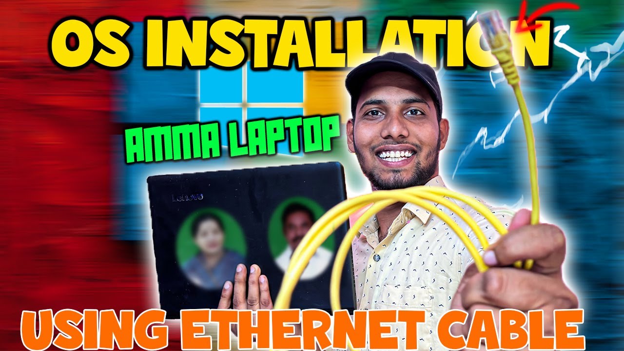 Os Installation Using Ethernet Cable | Networking | TECH TEK