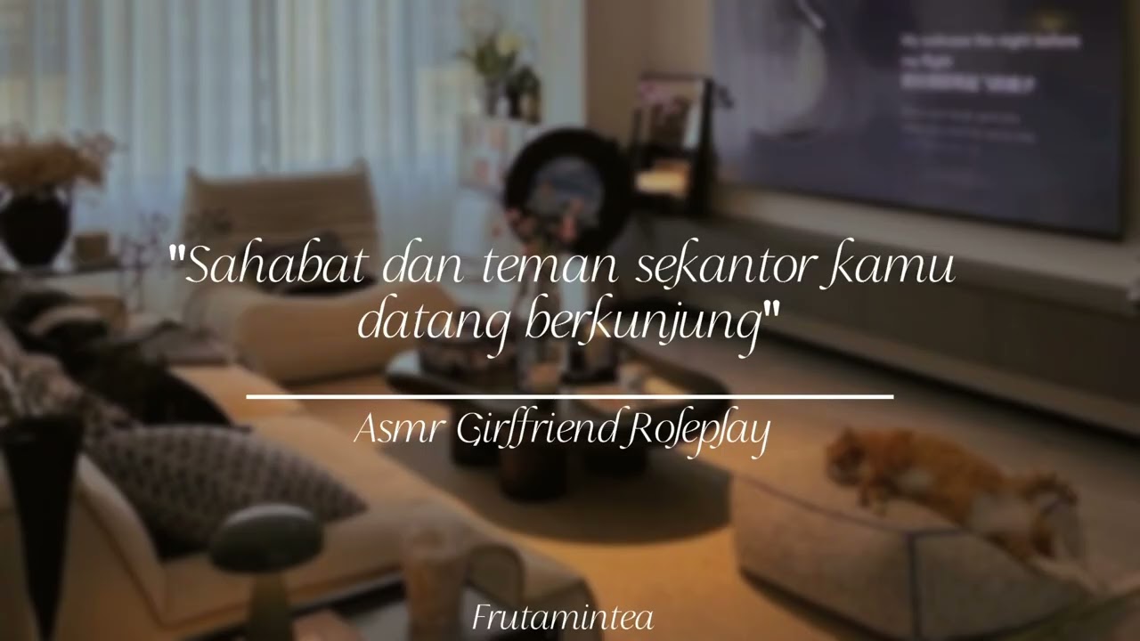 (ASMR girlfriend Indonesia) 