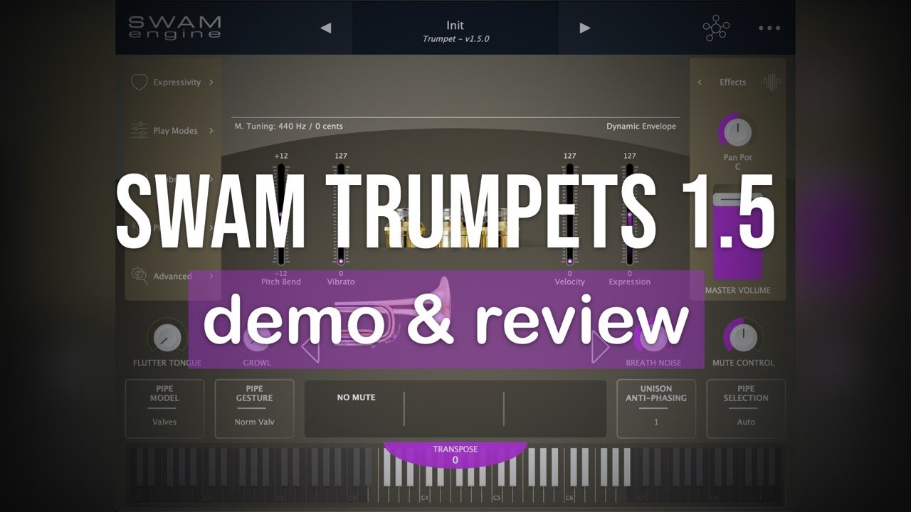 Аудиомоделирование | SWAM Trumpets 1.5 | Демо и обзор