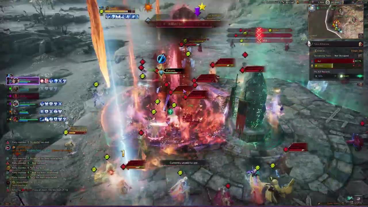Throne and Liberty: [08/20/25] Cursed vs. Exodus