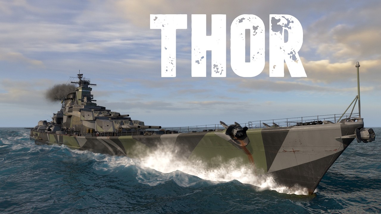 Thor : Tier X European Swedish Battleship.