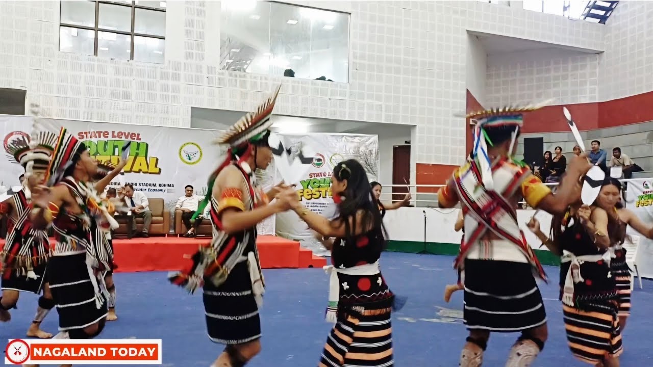 Peren District Folk Dance | State Level Youth Festival 2025 | Nagaland Culture Showcase
