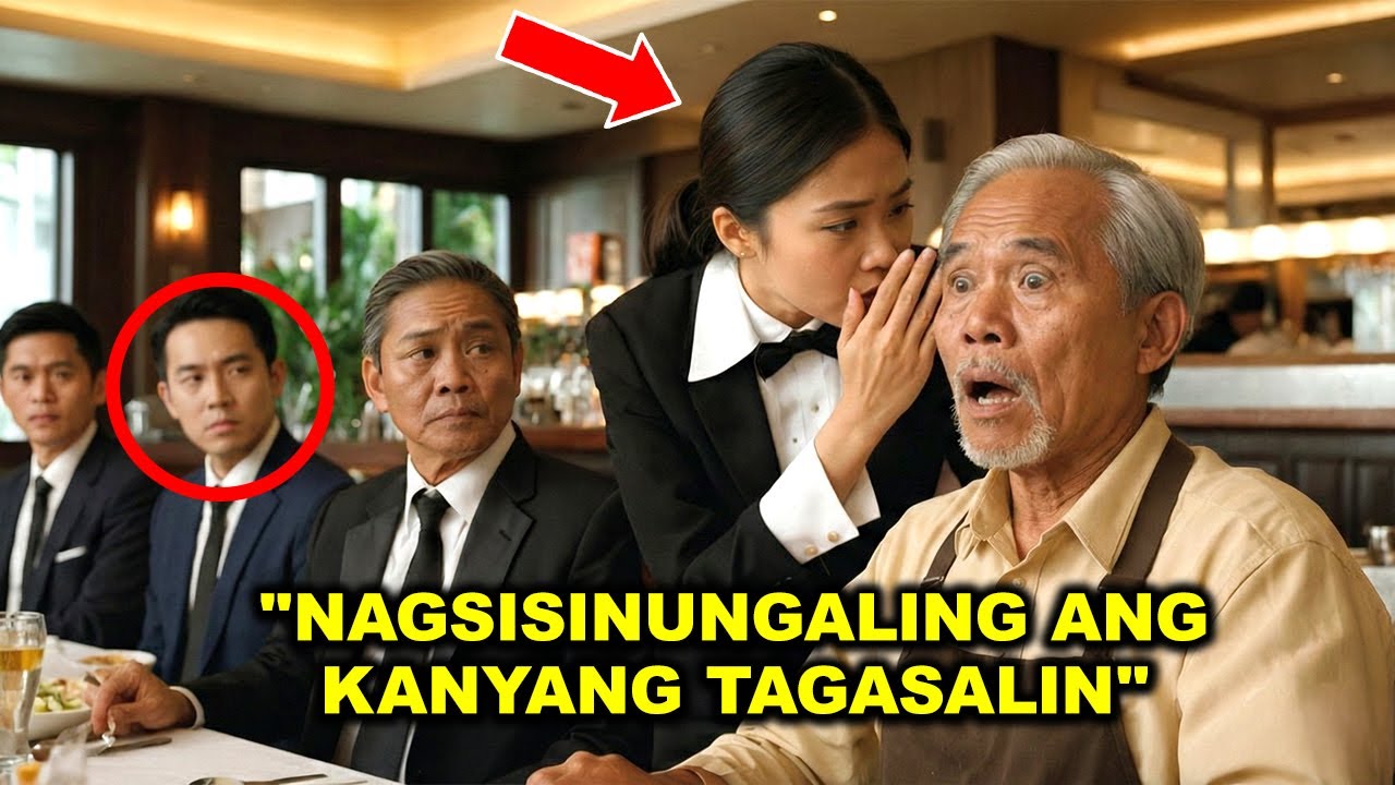 Binalaan siya ng waitress bago pumirma ng kontrata sa Ingles... Nagulat ang buong resto!