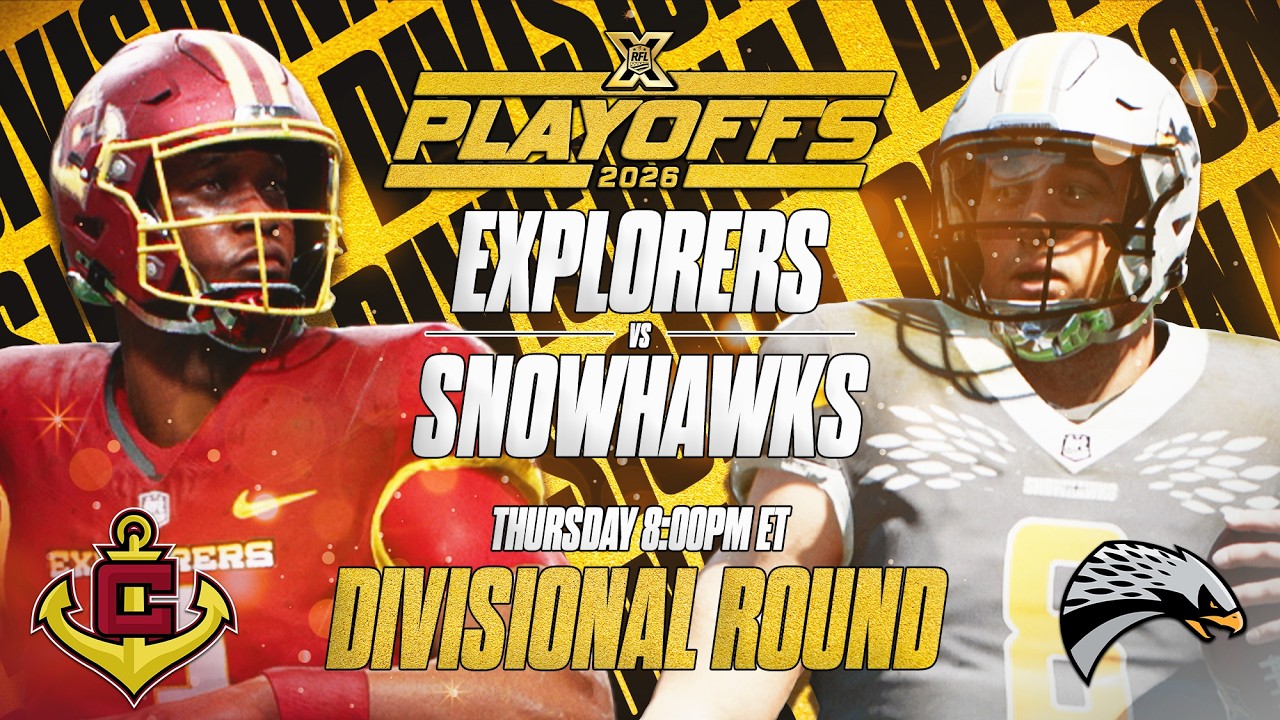 RFL Сезон X: #4 Explorers против #3 Snowhawks, Дивизионный раунд | Madden 26 Teambuilder Franchise!