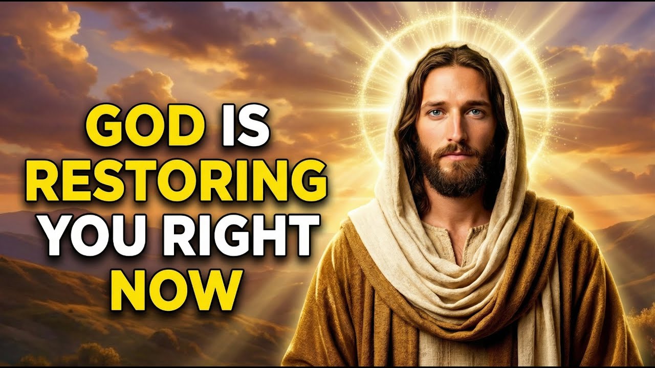 God Says: You Are Not Broken — I Am Restoring You | God Message Today | God Message For You