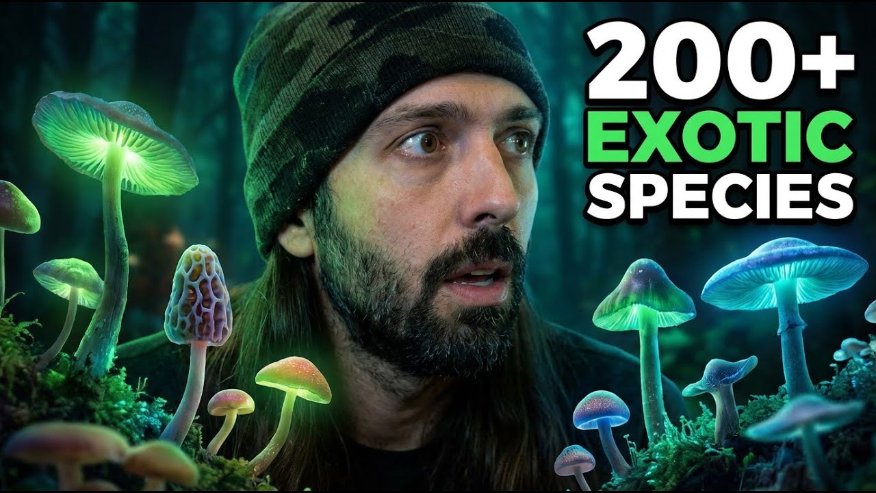 200+ Species of Exotic Mushrooms You've Never Heard Of?