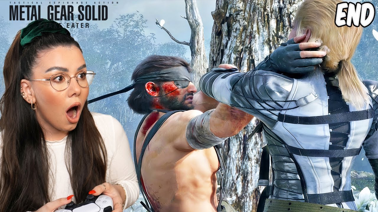 Metal Gear Solid Delta: Snake Eater ENDING (Blind Playthrough & REACTION)
