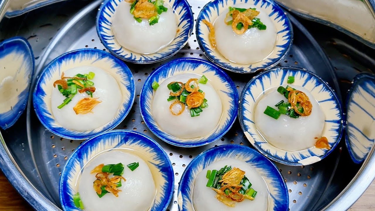 B&Aacute;NH &Iacute;T TRẦN - C&aacute;ch l&agrave;m B&aacute;nh &Iacute;t Trần dẻo mềm nh&acirc;n t&ocirc;m thịt đậu xanh,nước mắm ăn k&egrave;m ngon nhất