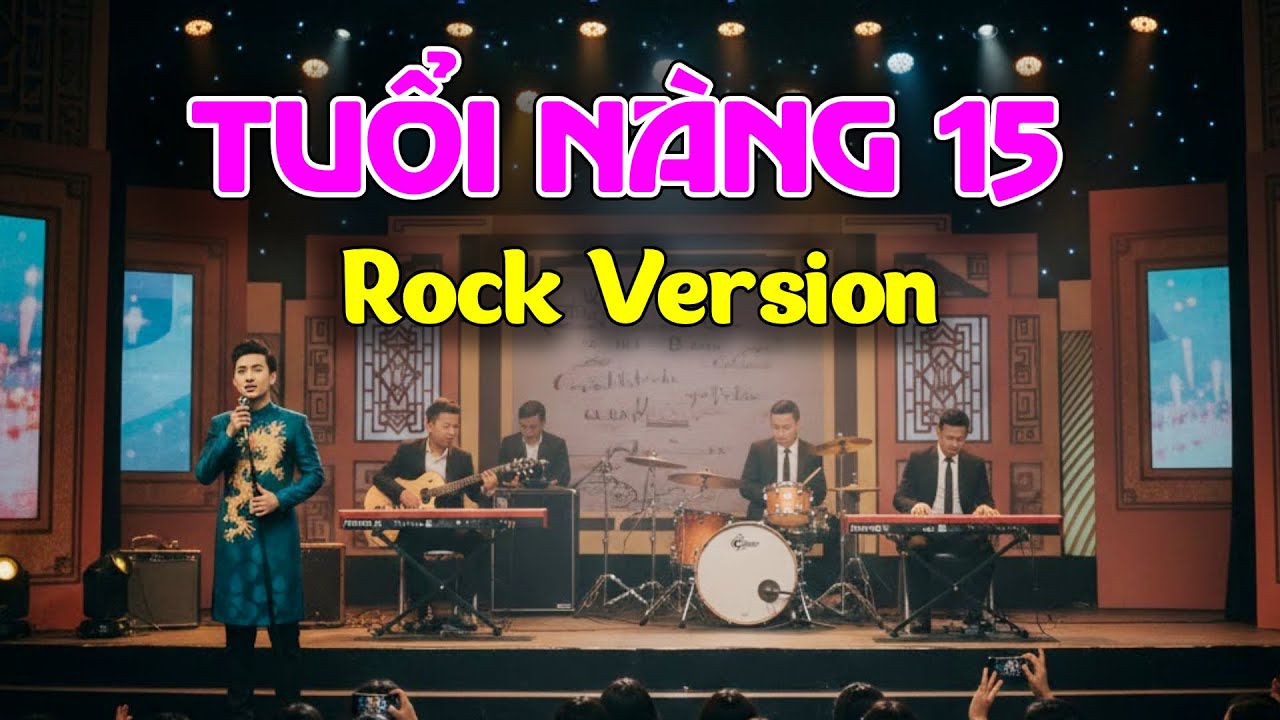 Tuổi nàng 15 🔥 Bản nhạc phong cách Rock đưa bạn vào mối tình thơ mộng, xao xuyến