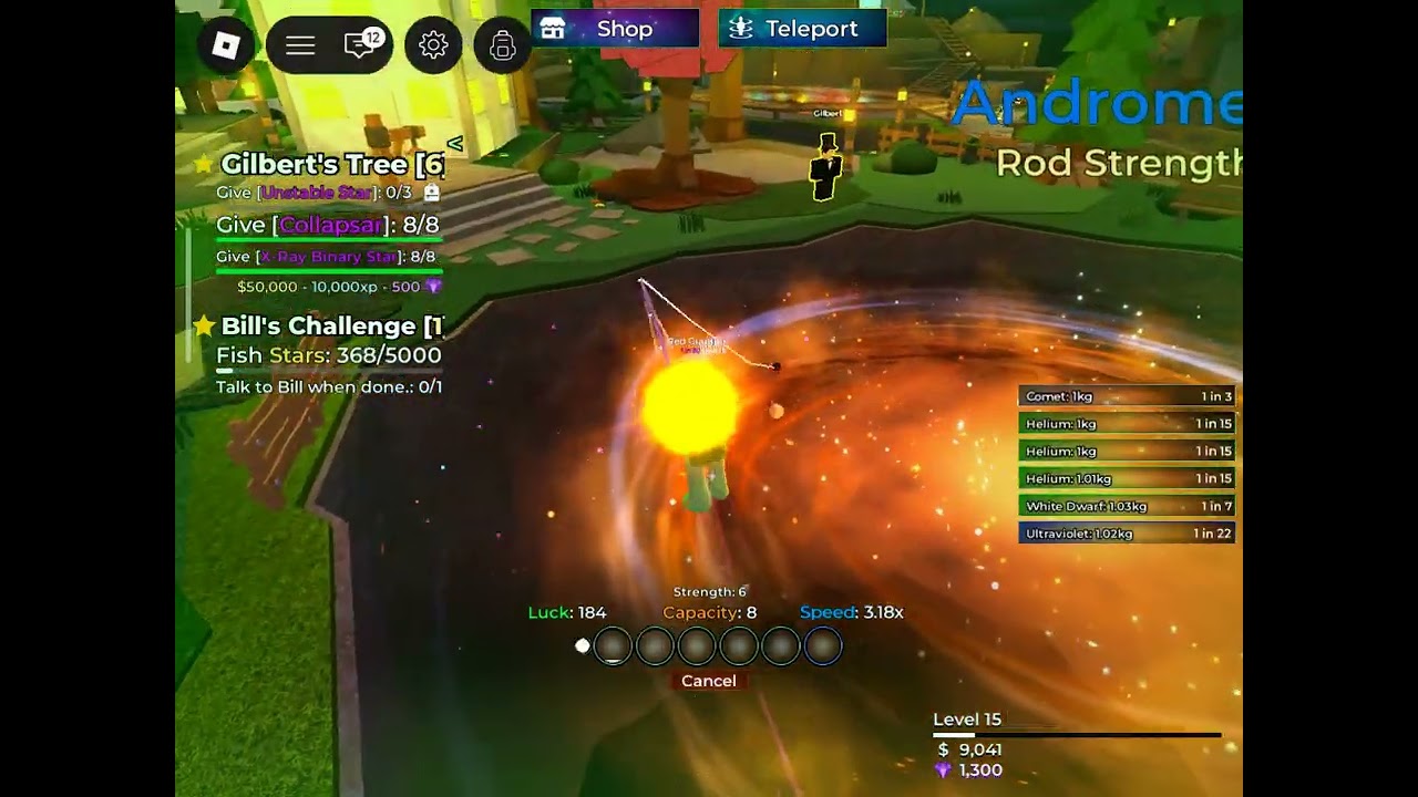 alien fishing be like