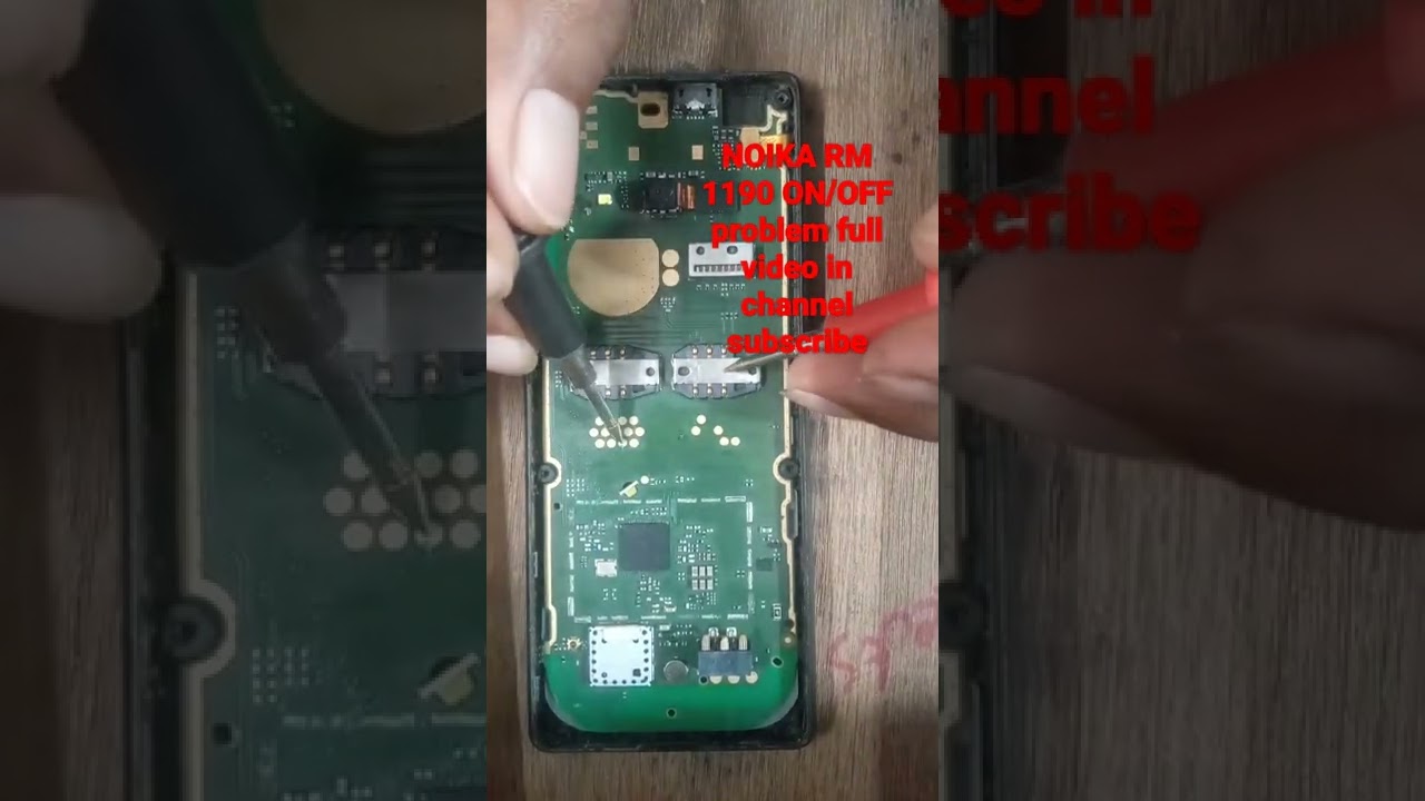NOKIA RM1190 ON/ OFF PROBLEM ##SHORT##