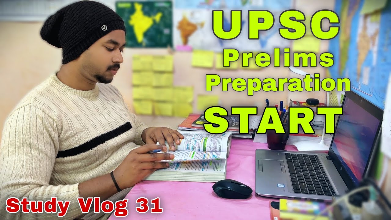 UPSC PRELIMS PREPARATION START | My Full Day Study Routine | Javed Akhtar UPSC Study Vlog