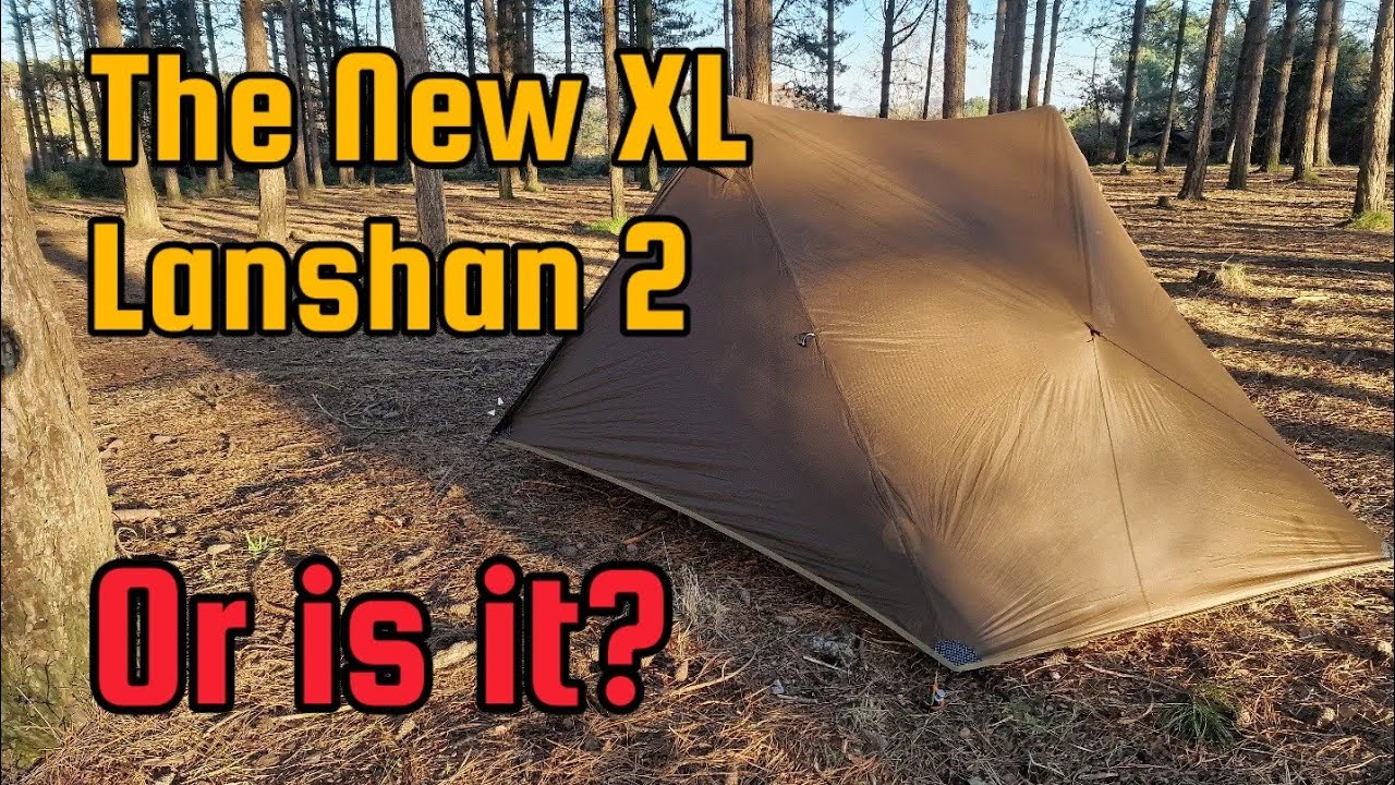 Bailed Camp and an initial review of the Whislux Loary 2. The 3FUL Lanshans big brother. #youtube