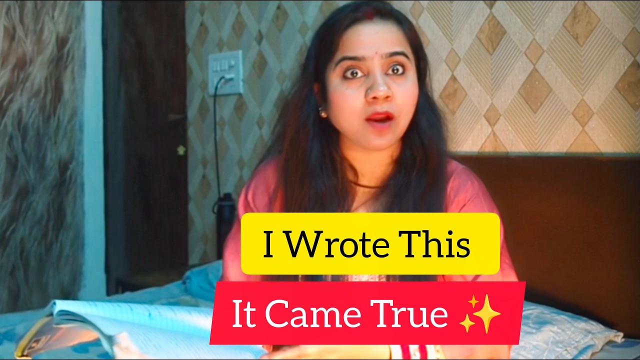 I Wrote It on a Notepad… and It Came True