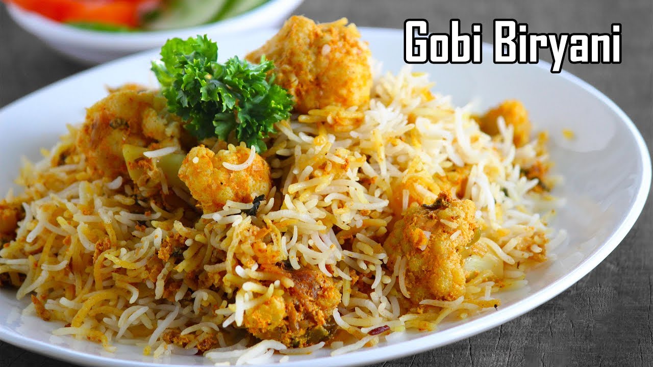 Gobi Biryani-Cauliflower Dum Biryani Recipe/గోబీ బిర్యానీ
