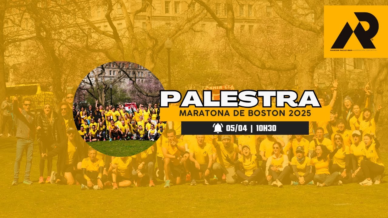 Palestra:  MARATONA DE BOSTON 2025