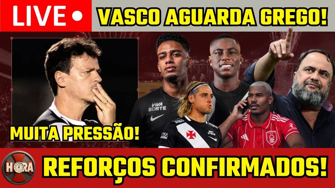 GREGO DEFINE FUTURO DO VASCO!! CONFIRMOU REFORÇOS!!