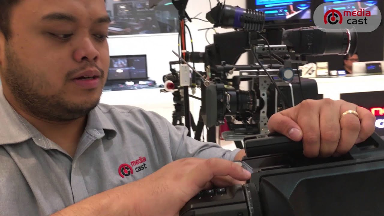 Blackmagic Design Viewfinder + URSA PL